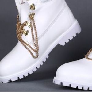 white timberland boots for women